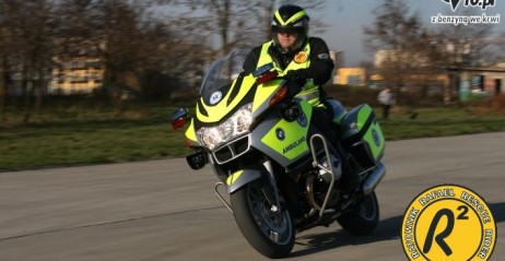 BMW RT1200 krakowskiej grupy ratowniczej R2